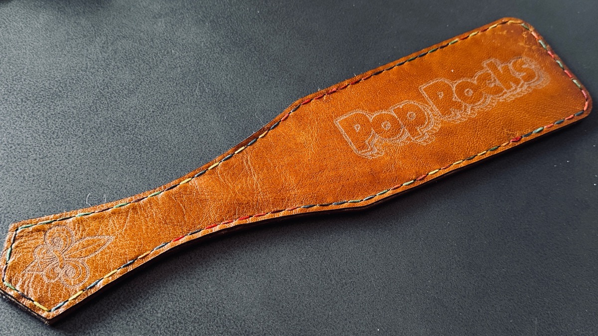 Leather paddle